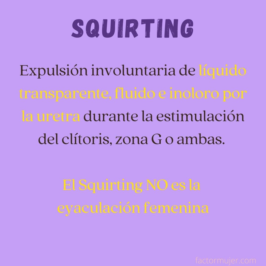 Qué es el Squirting