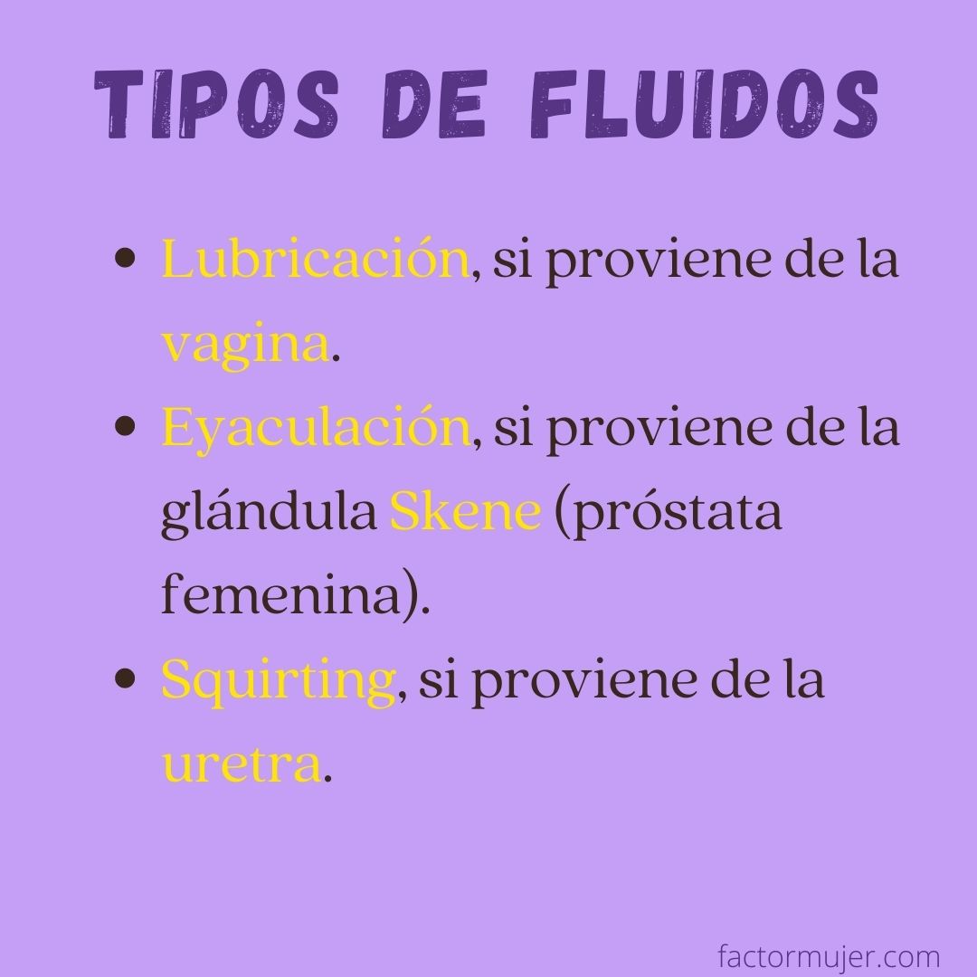 Tipos de fluidos femeninos